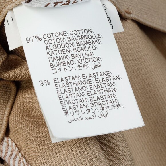 Brunello Cucinelli Monili Bead Khaki Pants - Picture 13 of 16